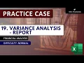 Practice Case 19 Variance Analysis - Report