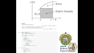 7 1 Initial Value Problem using Euler s Method with Python example codes