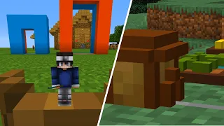 Small Blocks in Non-Euclidean Minecraft Bits and Chisels