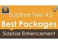 Sublime Text 3 - Best Packages Sidebar Enhancement Package