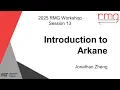 Download Lagu Introduction to Arkane (2025 RMG Workshop, #13)
