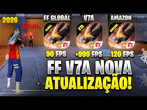 SAIU V7A ATUALIZADO! ๐ฅ FREE FIRE V7A + FF GLOBAL + FF AMAZON + V7A MAX โ
V7A OTIMIZADO OB54 LITE