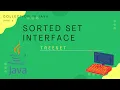 SortedSet in JAVA TreeSet in JAVA