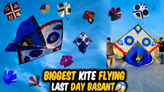 Biggest Kite Flying 😱 | Full Scene Lahore Basant 2026 | Last Day 3 🥲