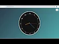 Analog Clock UI Animation Short