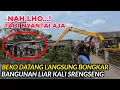 Download Lagu NAH LO KENA BONGKAR‼️TADI NYANTAI AJA BEKO DATANG LANGSUNG BONGKAR BANGUNAN LIAR KALI SRENGSENG