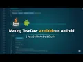 Making TextView scrollable on Android Java with Android Studio