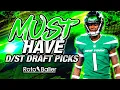 Defense Targets - Fantasy Football Must-Have DST Picks