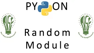 Built-in Modules in Python Random Module in Python