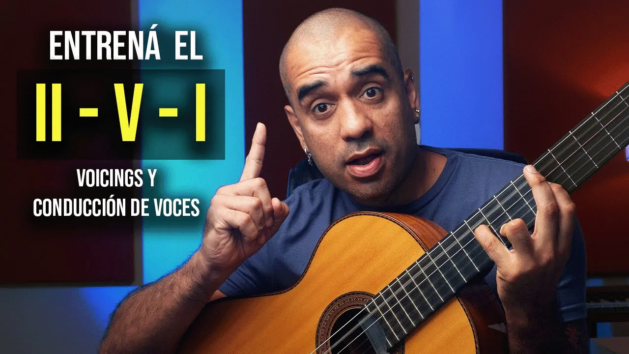 Entrená el II–V–I: voicings y conducción de voces paso a paso