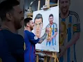 Download Lagu Ronaldo vs Messi Drawing | Epic Football Art Showdown 🎨⚽