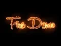Fire Text Animation Tutorial in After Effect using copilot Saber Plugin