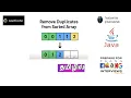 LeetCode 26 Java Program to Remove Duplicates from Sorted Array Explained in Tamil