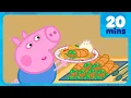 George s CHEEKY Chinese Buffet BRAND NEW Peppa Pig Episodes 20 Minutes of Kids Cartoons