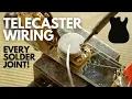 Telecaster Wiring - Every Solder Joint Plus Sounds