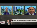 FIRST TAKE | “I'd rather have Lamar Jackson than Josh Allen! - Stephen A. backs Ravens to beat Bills