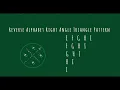 107 Alphabet Right Angle Triangle Pattern without any pre-defined method using while loop in Python