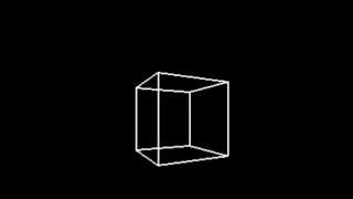 Working 3D Rotating Cube using python pygame