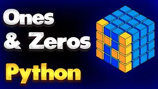 Ones and Zeros in Python NumPy Module NumPy Tutorial - Part 12