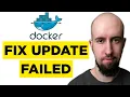 How To Fix Docker Desktop WSL Update Failed 2026 - Step by Step Guide