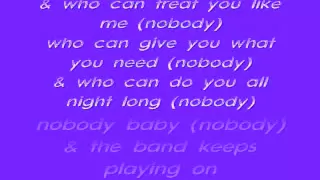 Keith Sweat-Nobody Lyrics