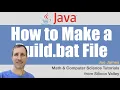Java Build Project Using a Windows Batch File