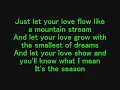 Let Your Love Flow - The Bellamy Brothers (Lyrics)