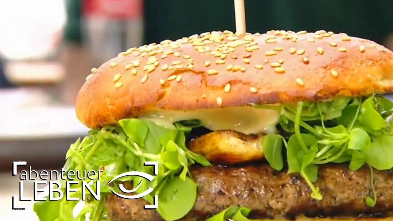 Selbst gemachte Burger sind der Hit und schmecken viel besser als bei McDonalds und Burger King. Hie. 