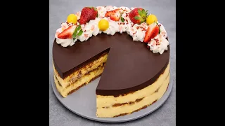 Torta de Crema Diplomática (Eclair)