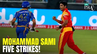 Mohammad Sami 5 Wickets | Full Bowling Highlights | HBL PSL 2016 | MZB1U
