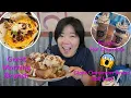 Staten Island NY PROJECT BRUNCH BREAKFAST GIGANTIC CINNAMON BUN FROZEN HOT CHOCOLATE