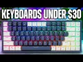 The BEST GAMING Keyboards Under 30