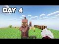 I Survived 100 Days On A SINGLE CHUNK in Minecraft Hardcore!