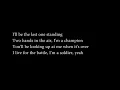 Carrie Underwood - The Champion ft. Ludacris (Lyrics)