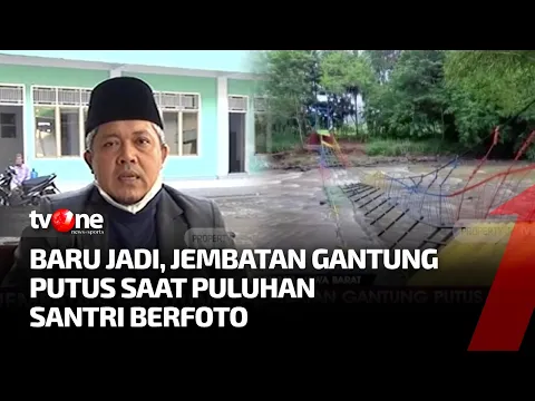 4 Santri Masih Dalam Perawatan, Ini Kronologi Jembatan Gantung Putus di Ciamis