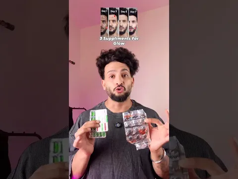 3 Supplimenta For Glow | #skincare #pawanyudikhatri #brightskin