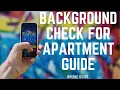 Background Check for Apartment Guide