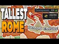I played TALL to restore the ROMAN EMPIRE to its PEAK CK3