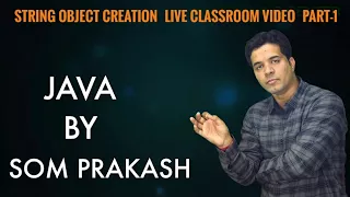 Java in Hindi - String Object String constant pool Immutable String in java Part-1