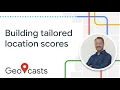 How to create location score with the Places Aggregate API
