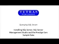 Installing SQL Server 2017 and SQL Server Management Studio