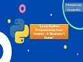 Learn Python Programming from Scratch - A Beginner s Guide Part 1 Starting points