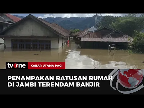 Makin Parah, Begini Penampakan Banjir yang Merendam Jambi
