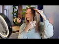 how to trim split ends without losing length DIY haircut