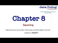 Java Coding for Absolute Beginners - Chapter 8 Sequencing