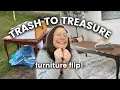 French Provincial Coffee Table Set A TRASH to TREASURE furniture flip