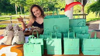 ABRINDO MEUS PRESENTES🎁FOI PRESENTES QUE NÃO ACABA MAIS🙏🏼NOSSA QUE TANTO😱