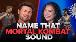 Choose Your Fighter The Mortal Kombat II Cast Battles It Out In Name That Sound