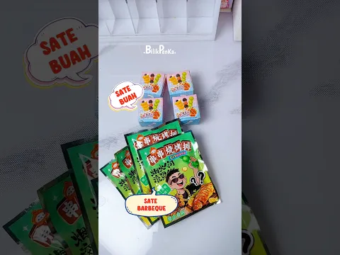 Buka Blindbox 2 Jenis Sate #miniature #blindbox #blindbag