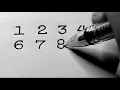 How To Write Numbers Neatly Handwriting Requested from TikTok